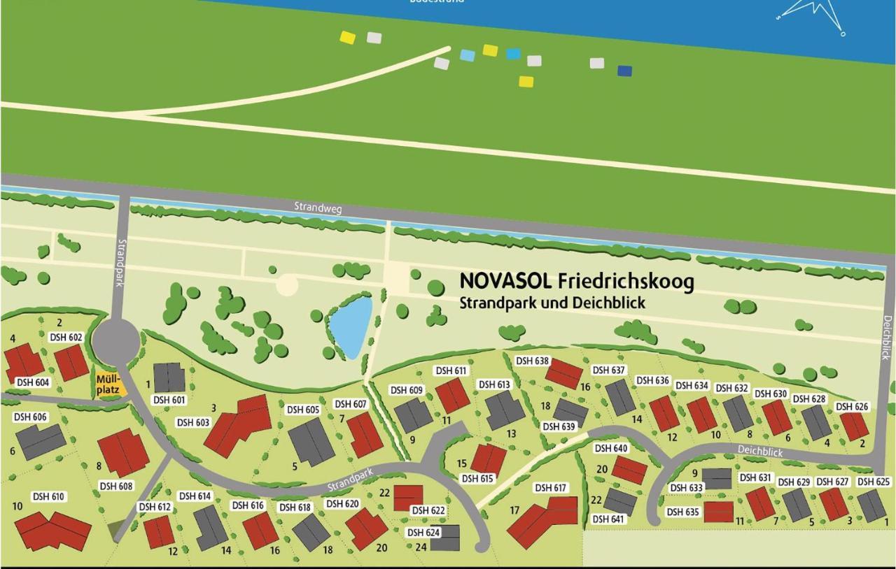 Vila Friedrichskoog-Deichblick 3 Exteriér fotografie